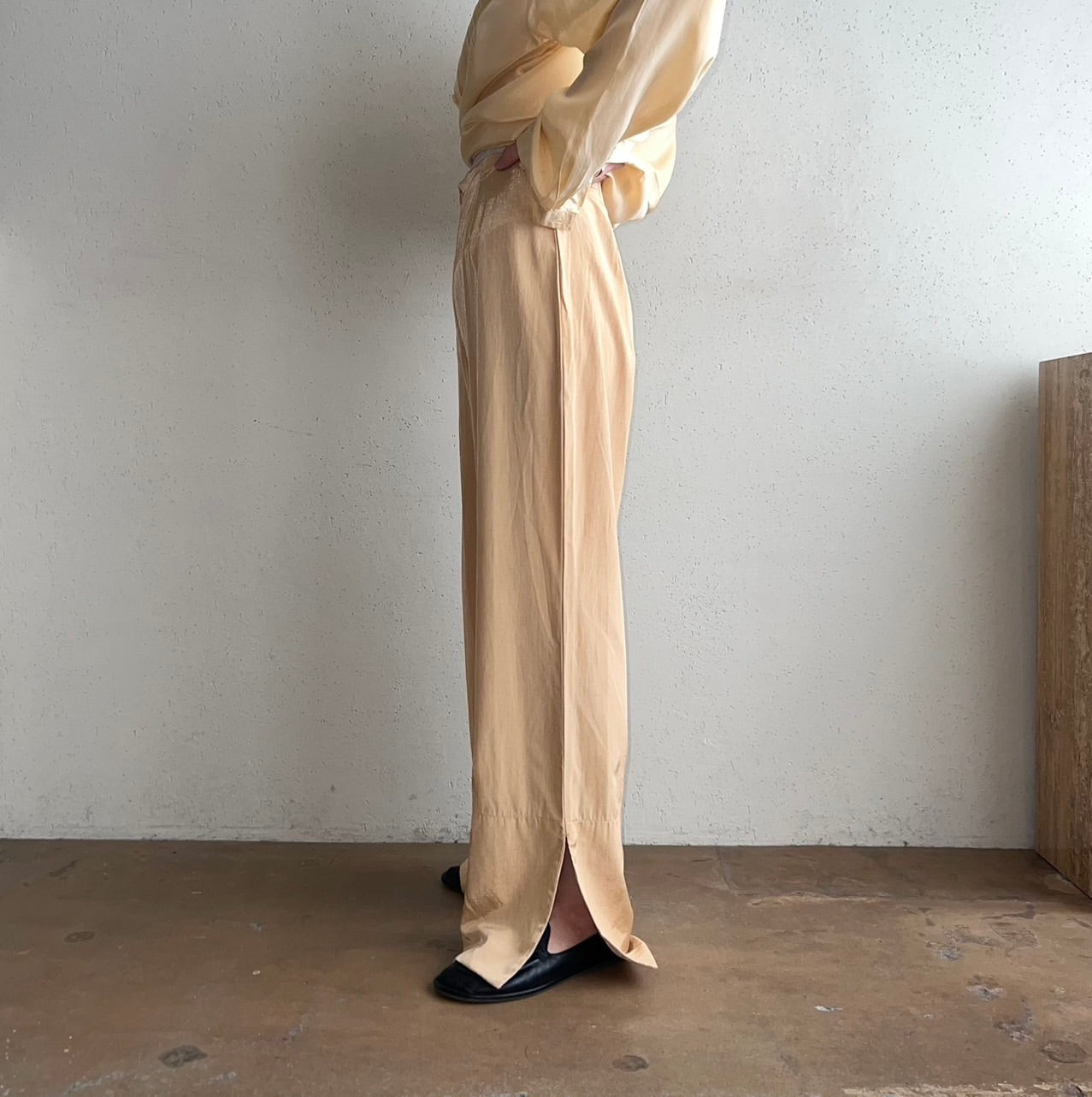 90s EURO Slit Design Pants