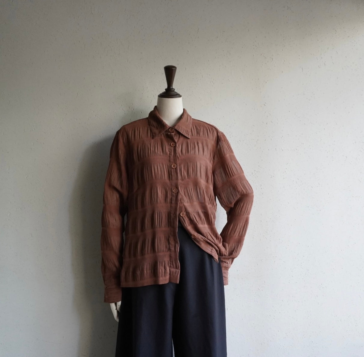 90s Sheer Design Shirt