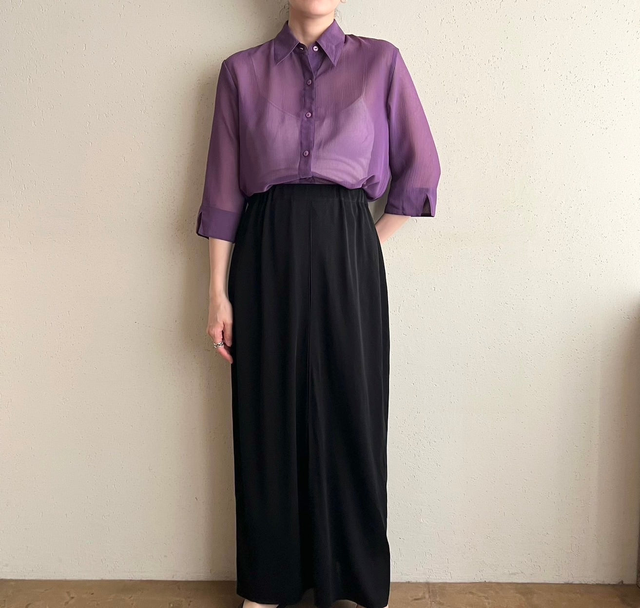 90s EURO Sheer Shirt
