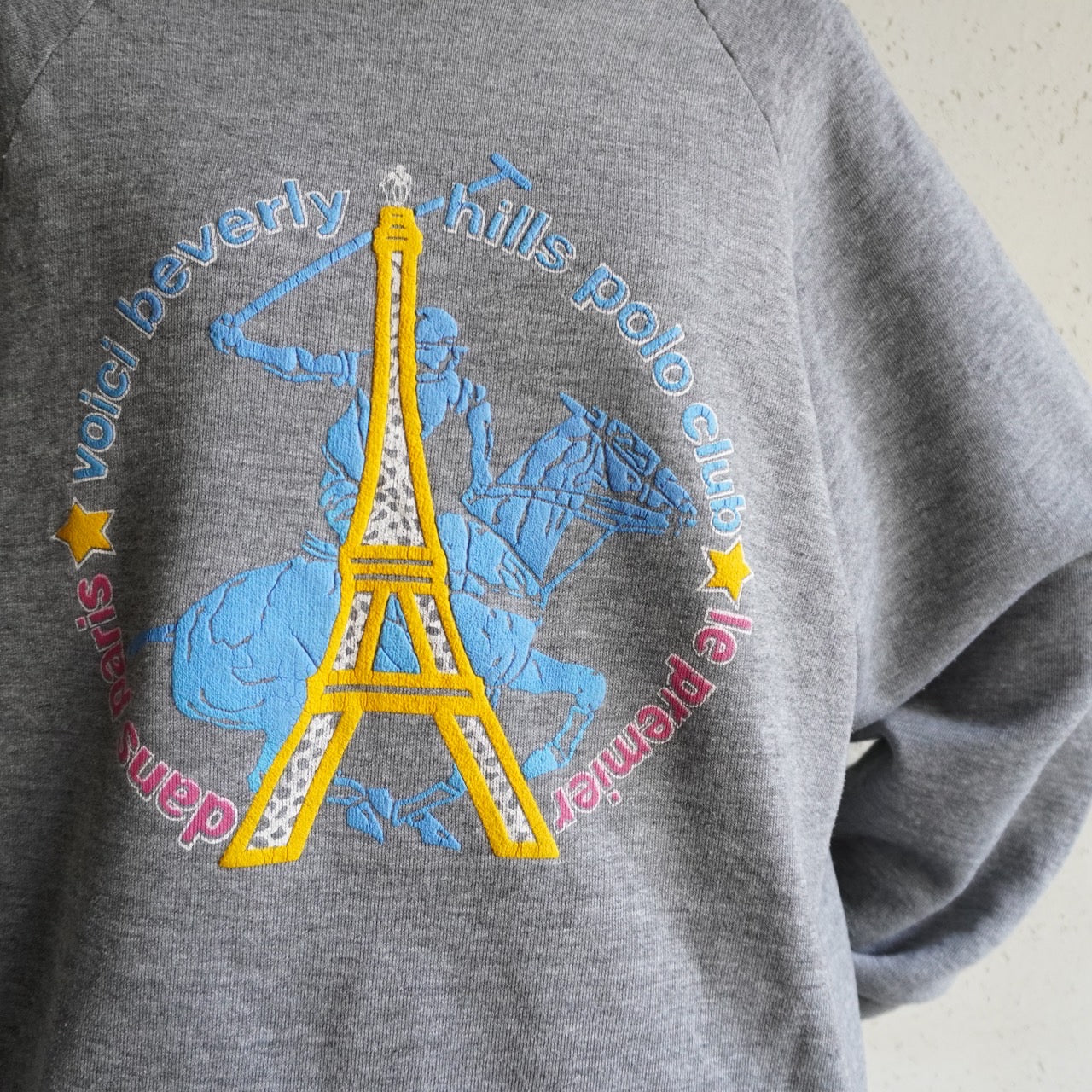 90s Printed Sweater Made in USA