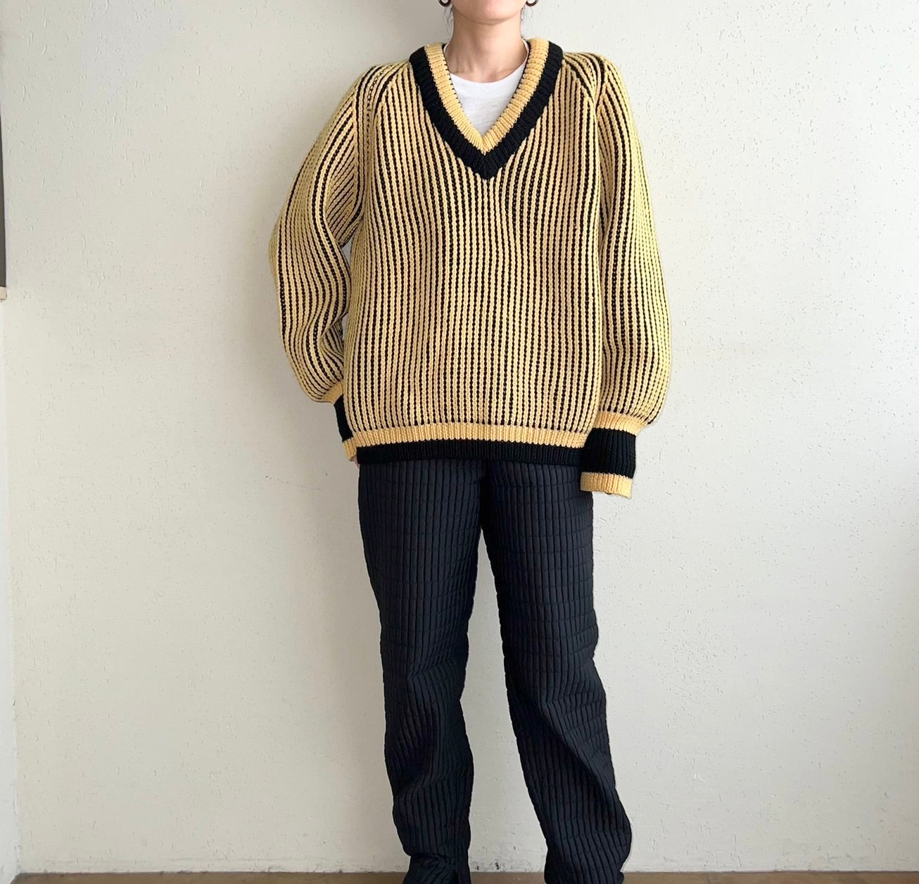 80s V-Neck Knit