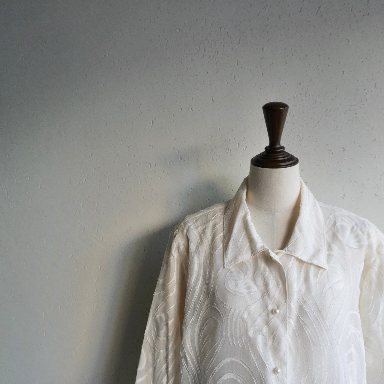 90s Design Sheer Shirt