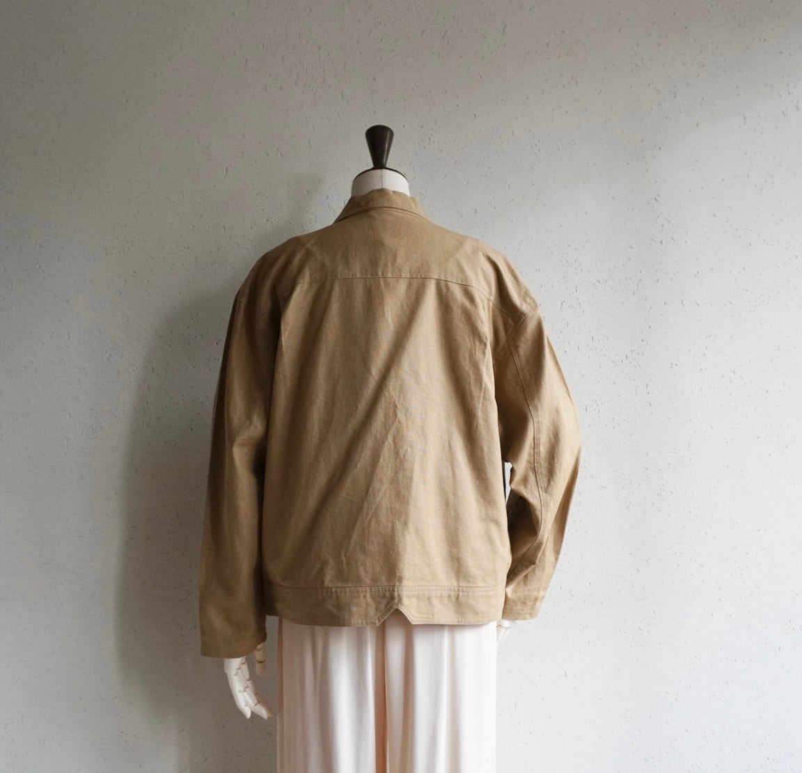 90s Linen Boxy Jacket