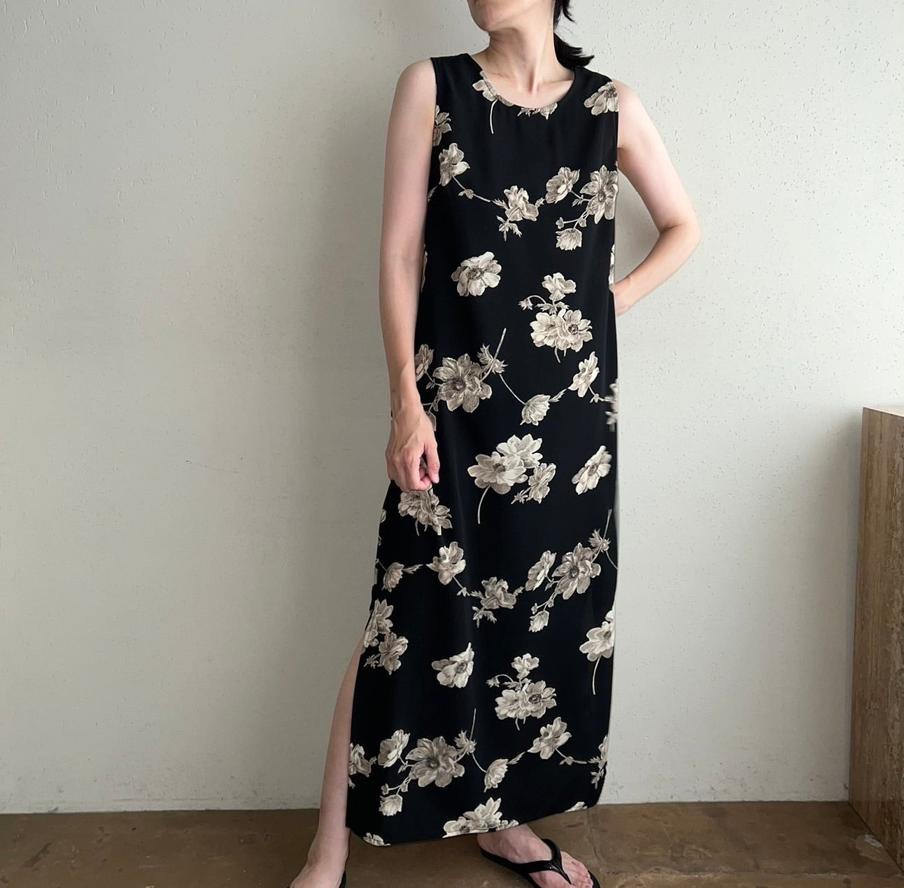 90s Printed Dress