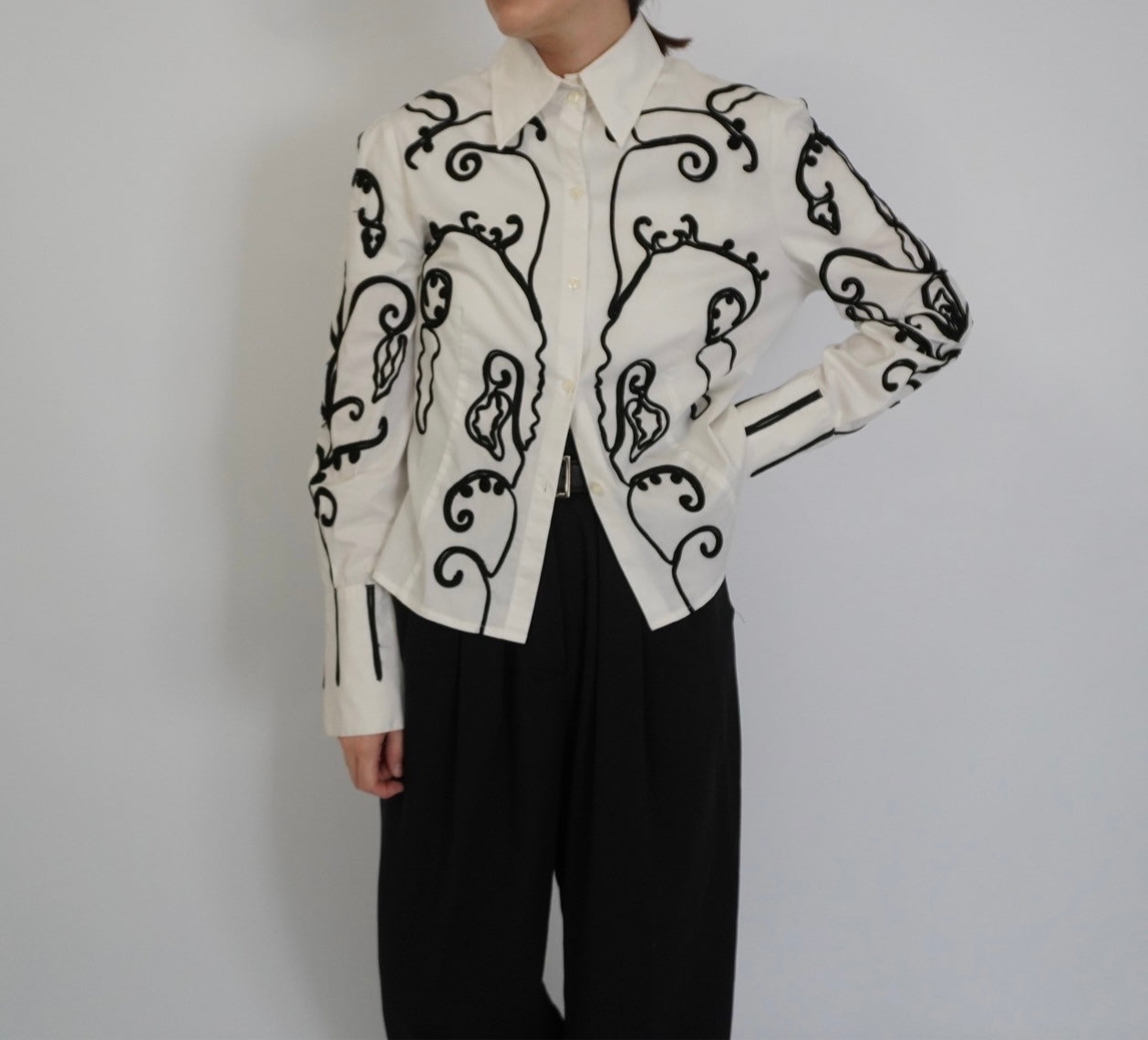 Cord Lace Shirt