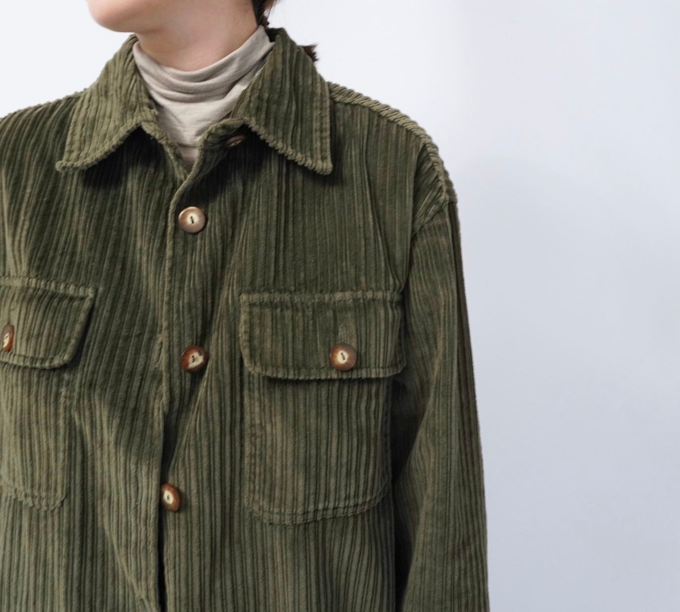 90s Corduroy Shirt, Jacket