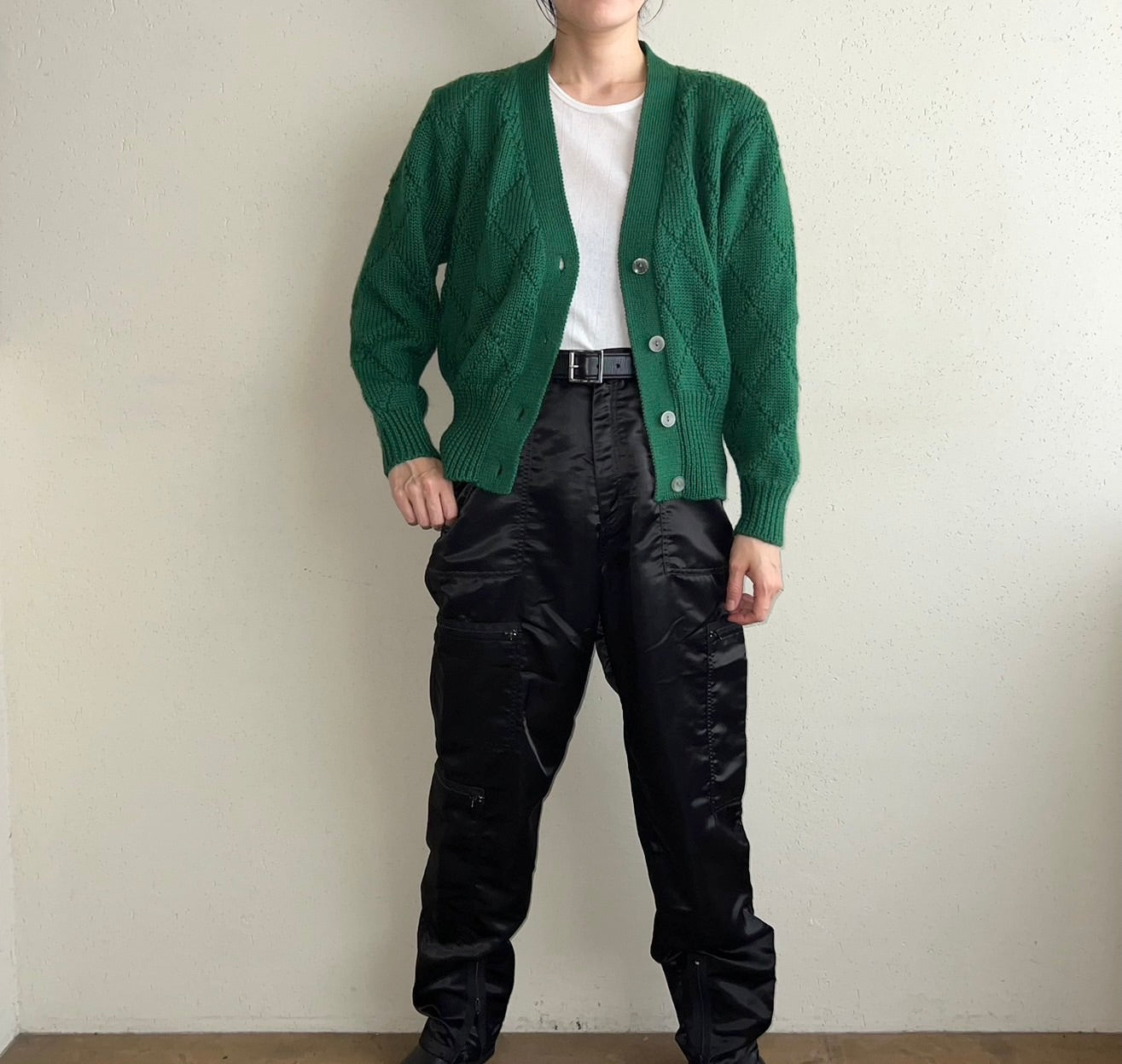 90s Wool Knit Cardigan