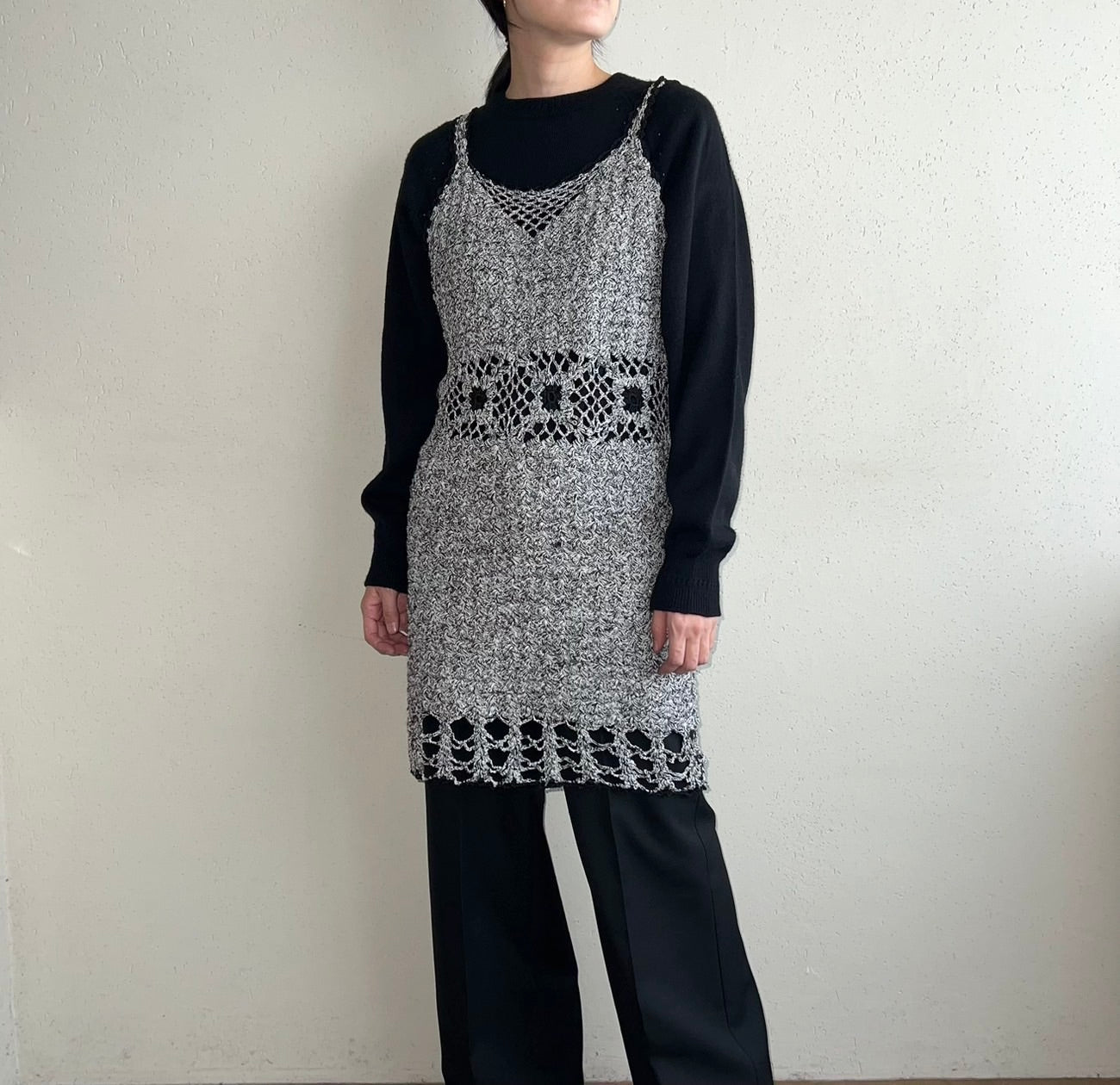 Crochet Knit Dress