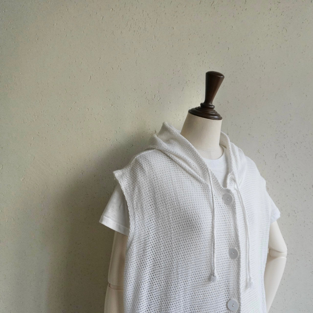 90s Mesh Sleeveless Top Made in USA