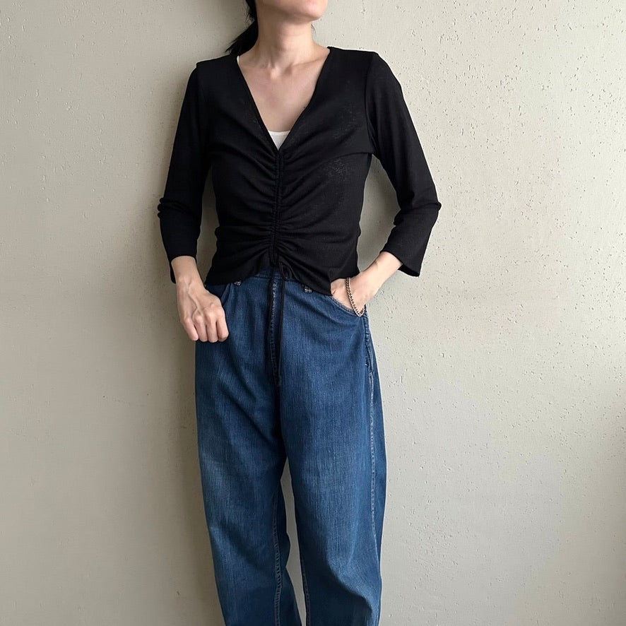 90s Black Top Made in USA