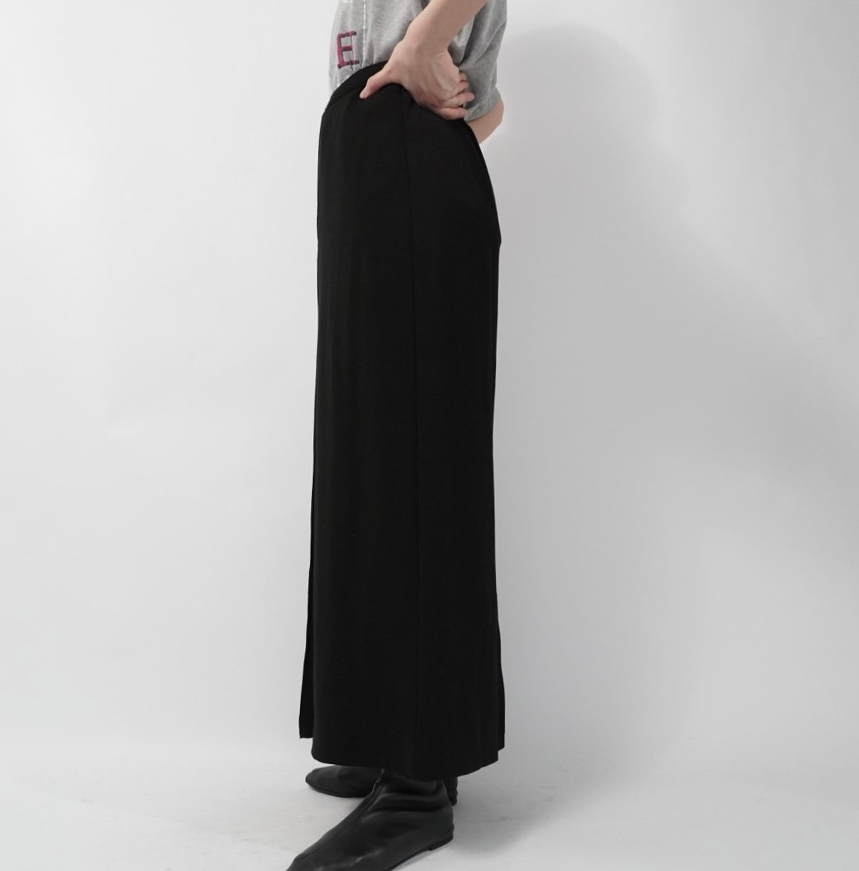 90s Slit Design Skirt