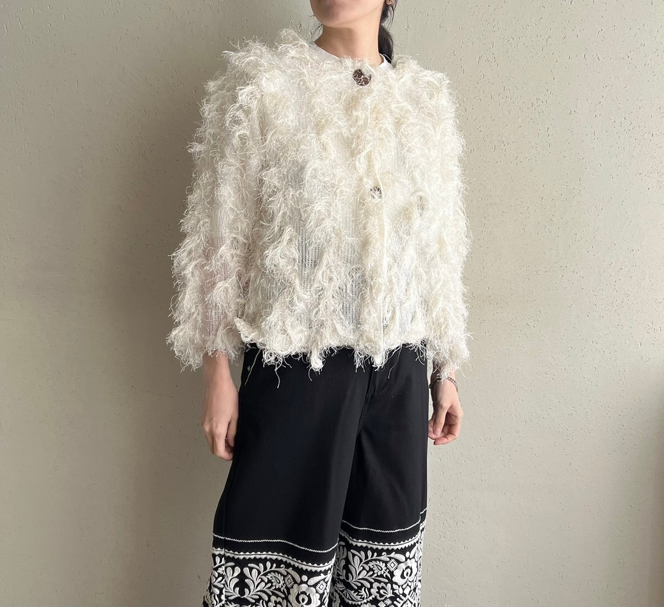 Shaggy Cardigan