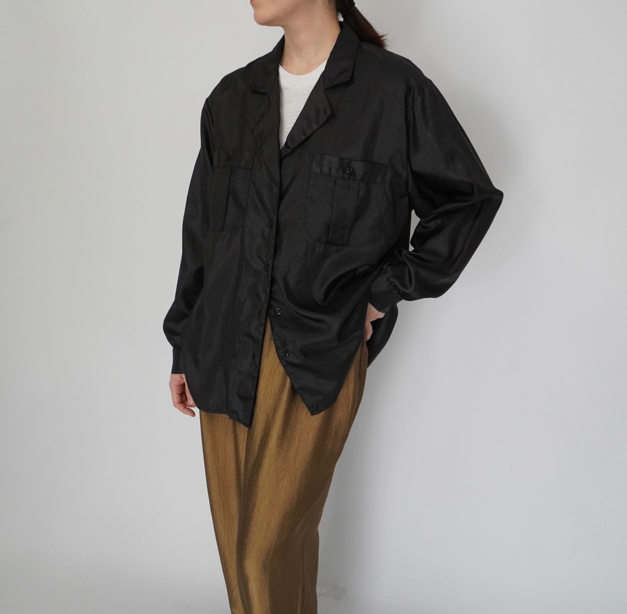 90s Black Shirt