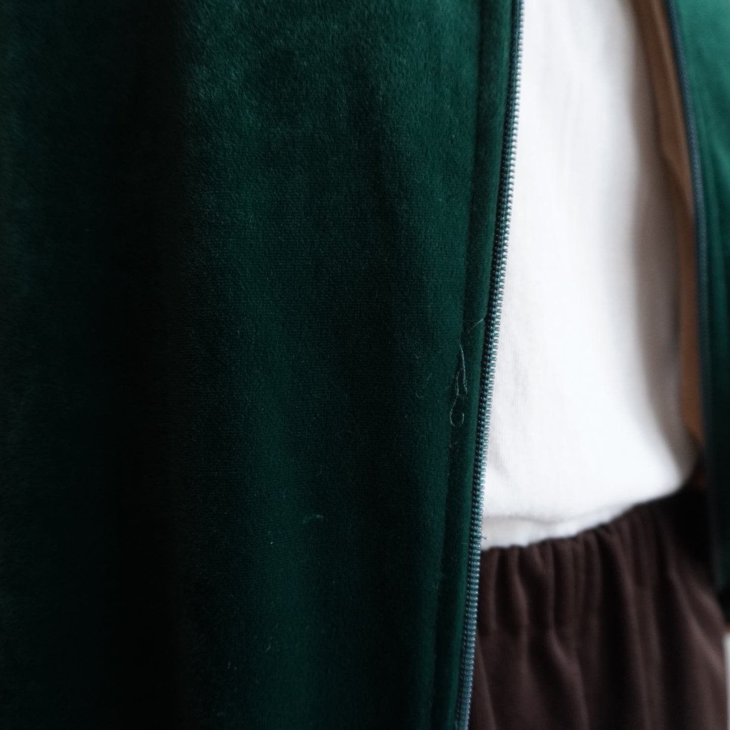 90s Velour Jacket Made in USA