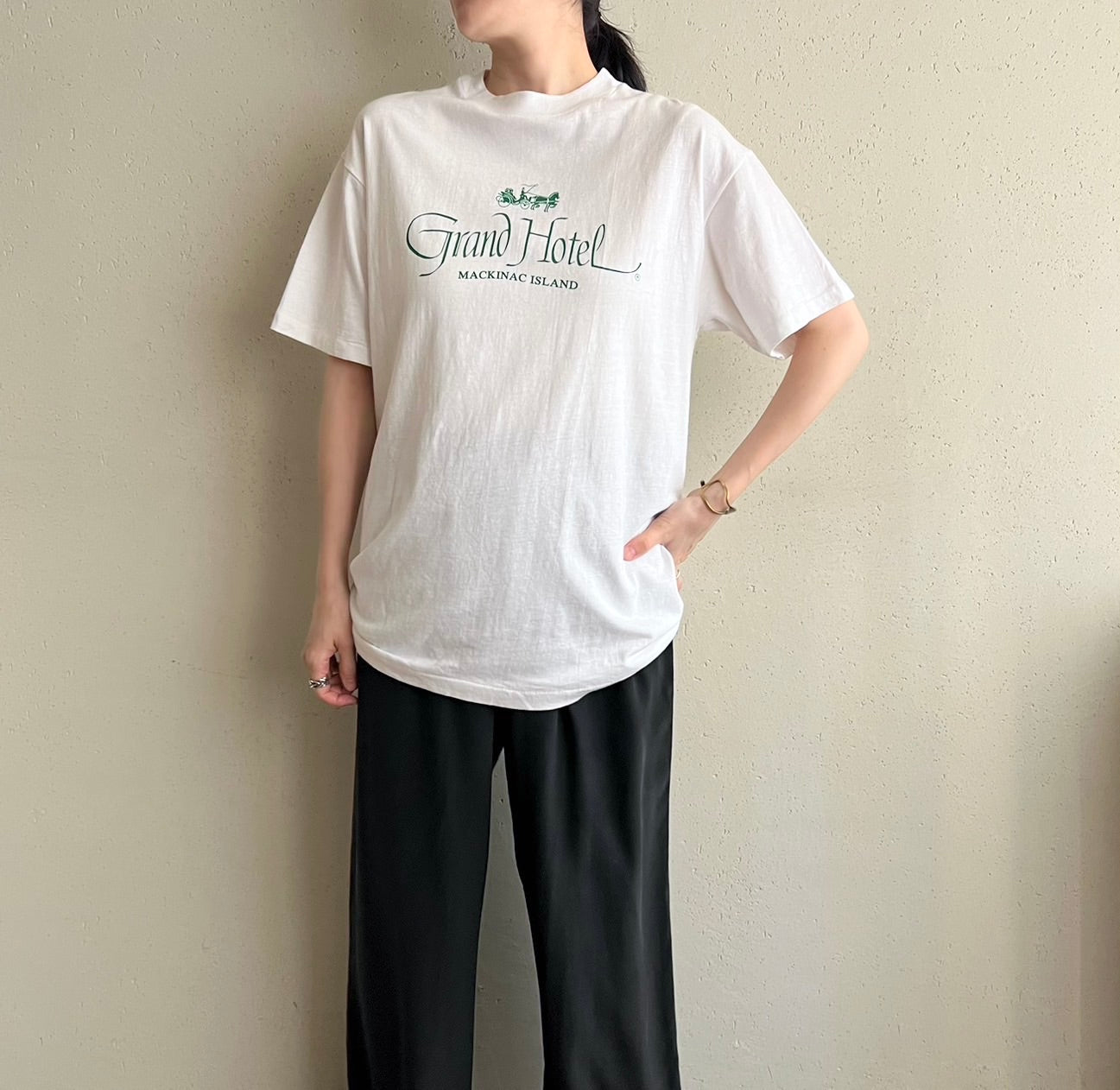 90s Printed T-shirt Made in USA