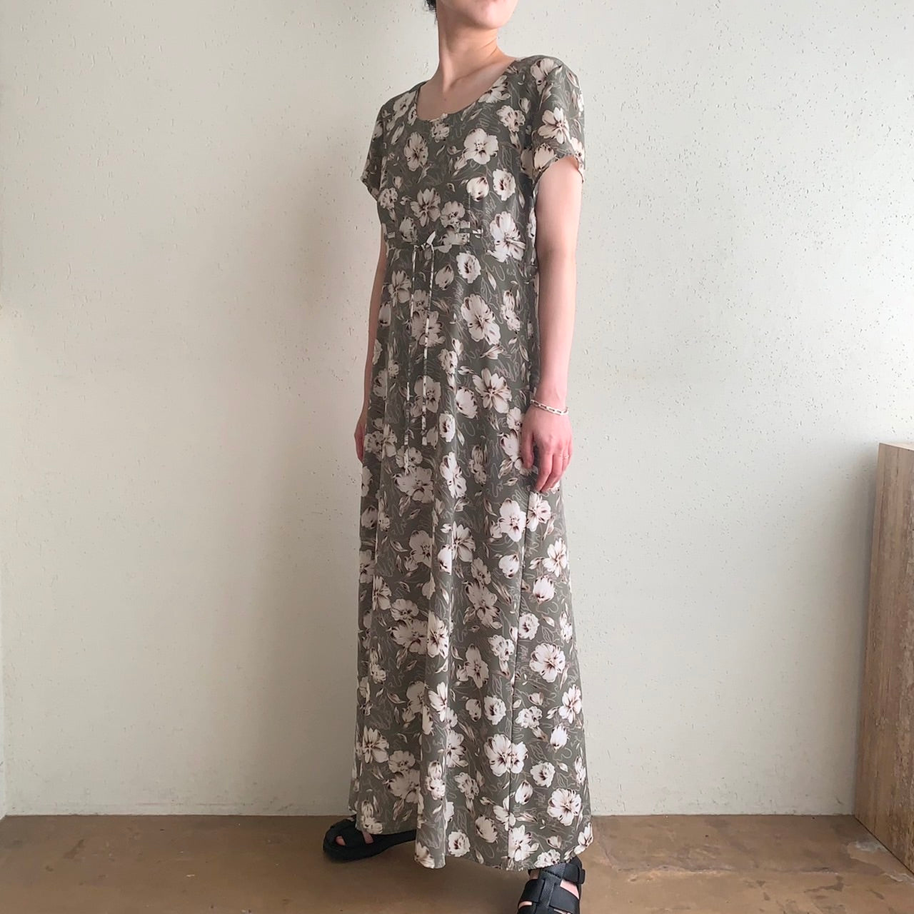 90s Printed Dress