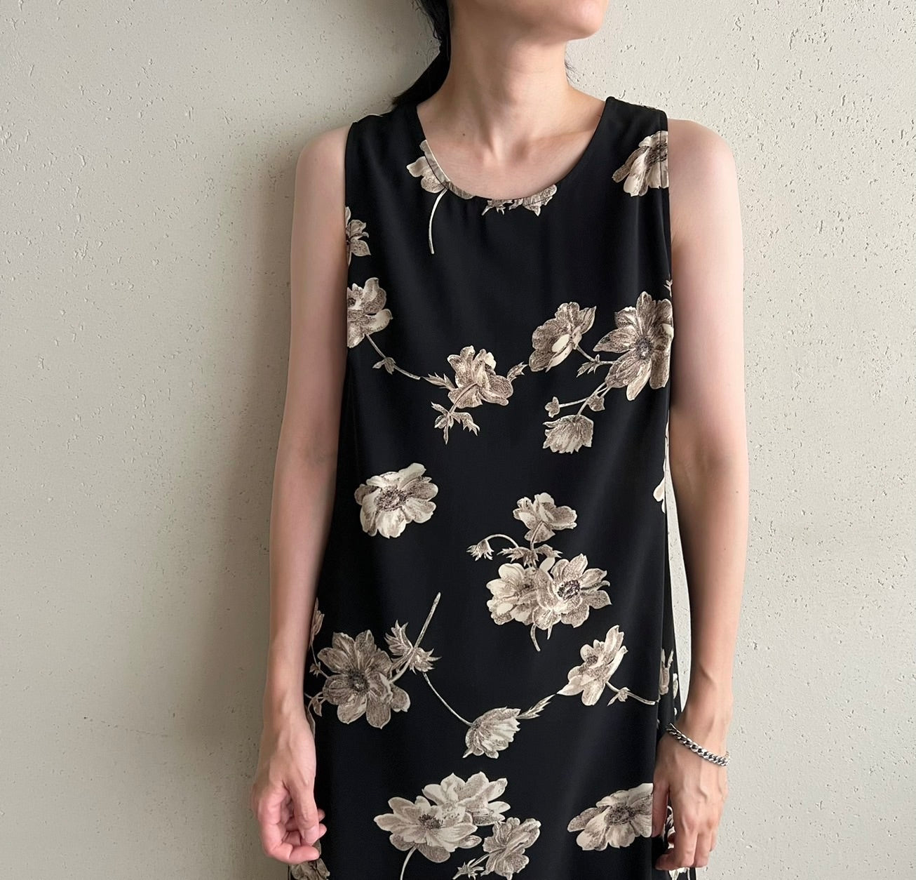 90s Printed Dress
