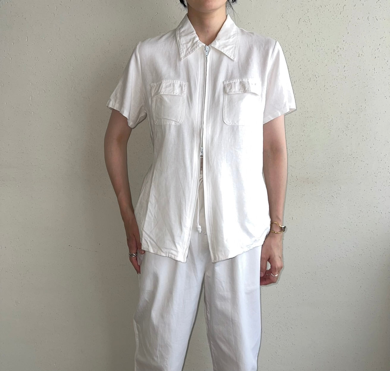 90s EURO Zipped Shirt