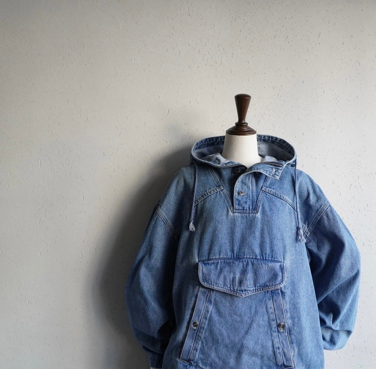 90s Denim Pullover Jacket