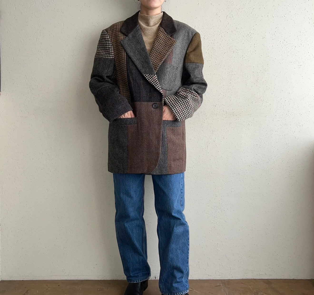 90s Patchwork Jacket