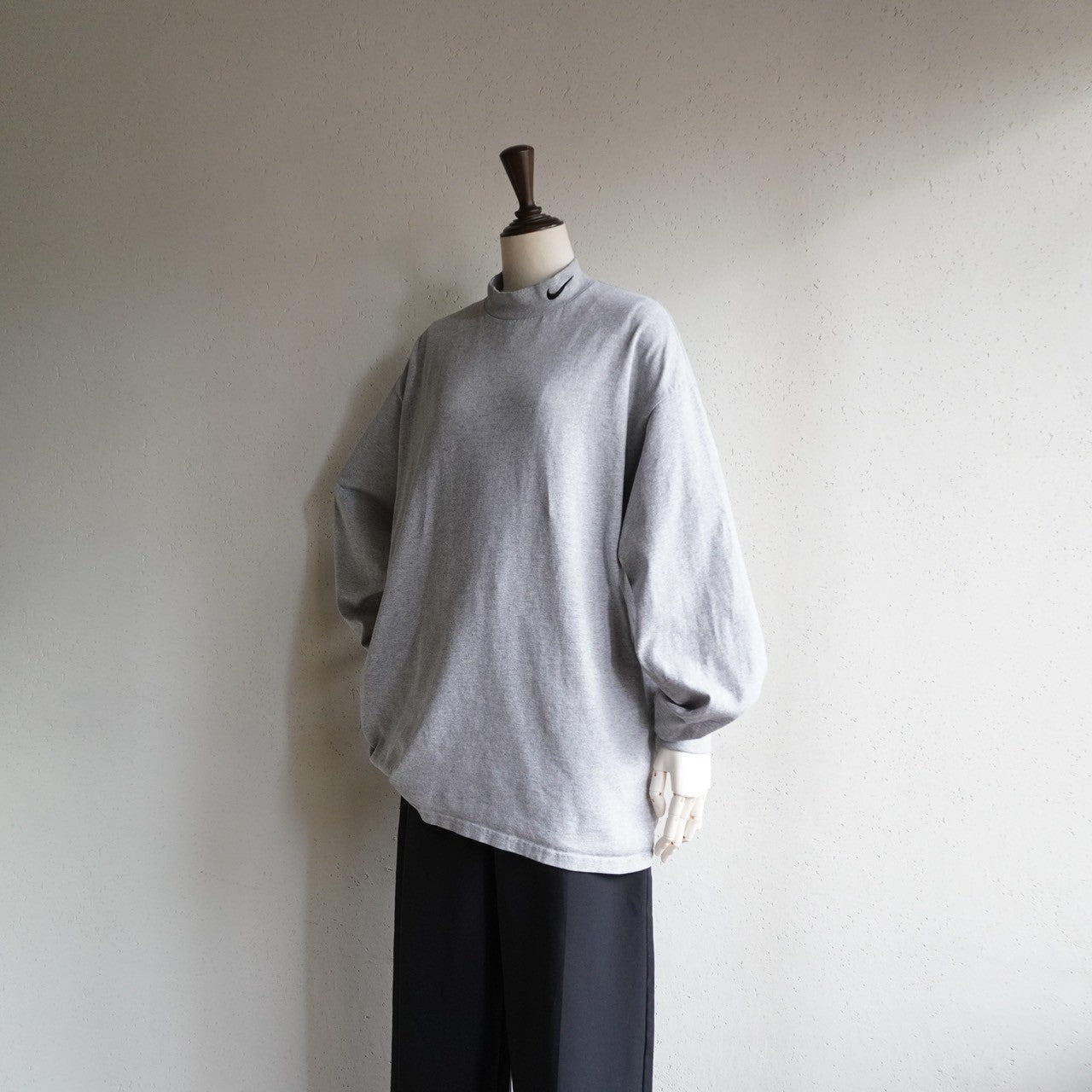 90s "NIKE" Long Sleeves T-shirt Made in USA