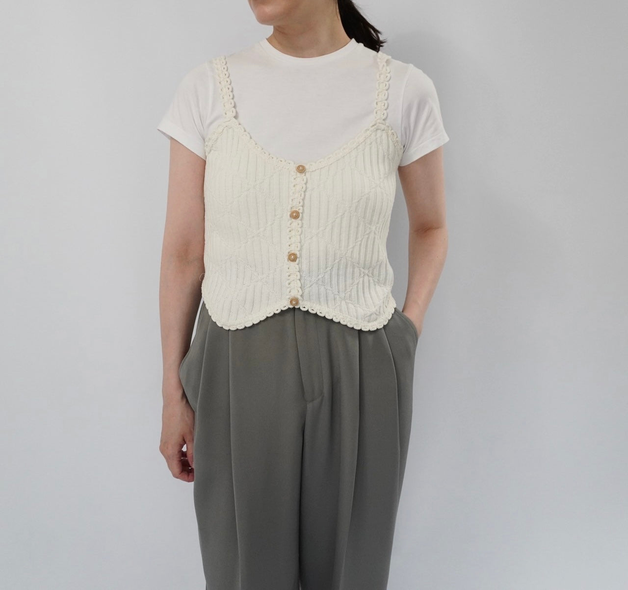 90s Hand Made Cotton Top