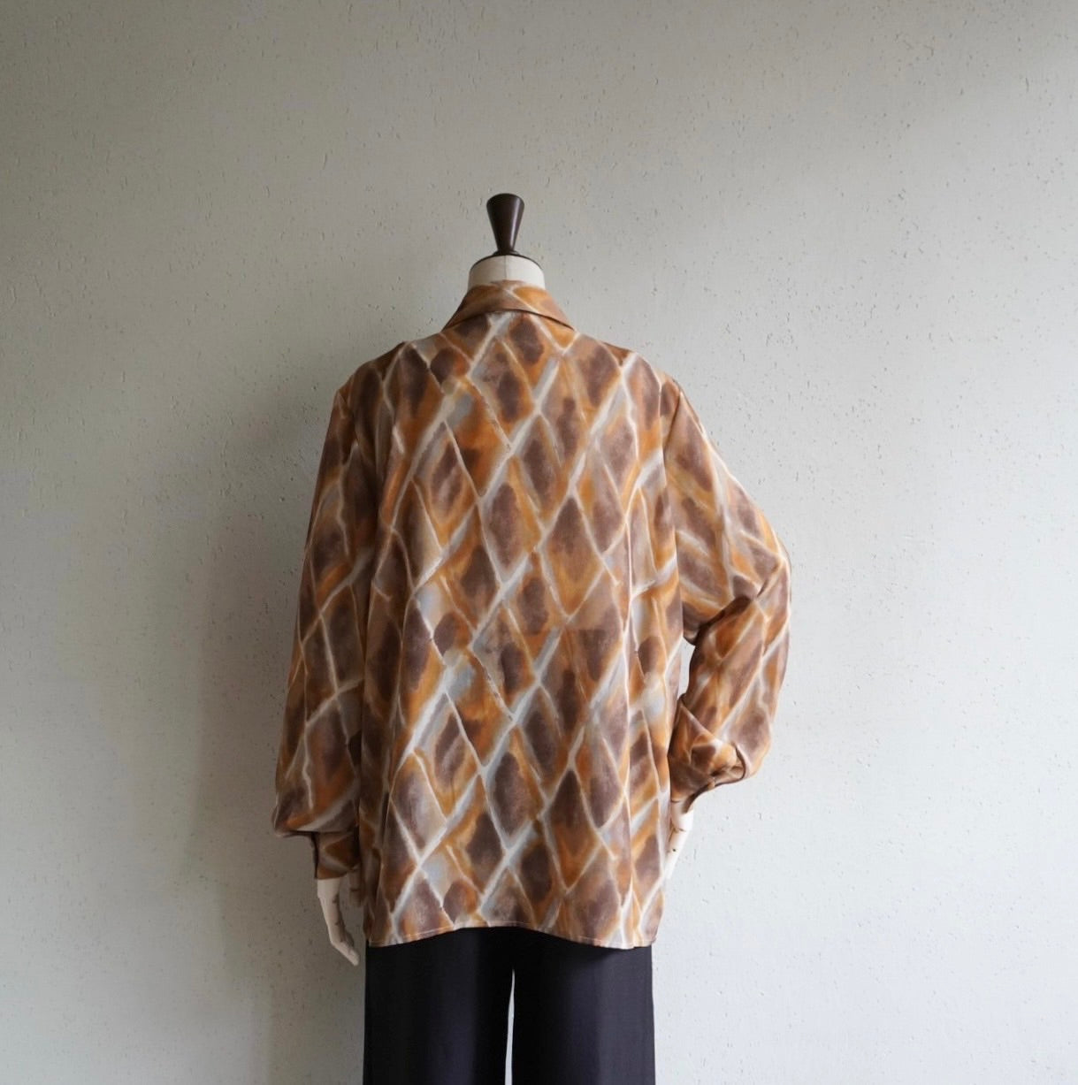 90s Printed Sheer Shirt Made in Italy