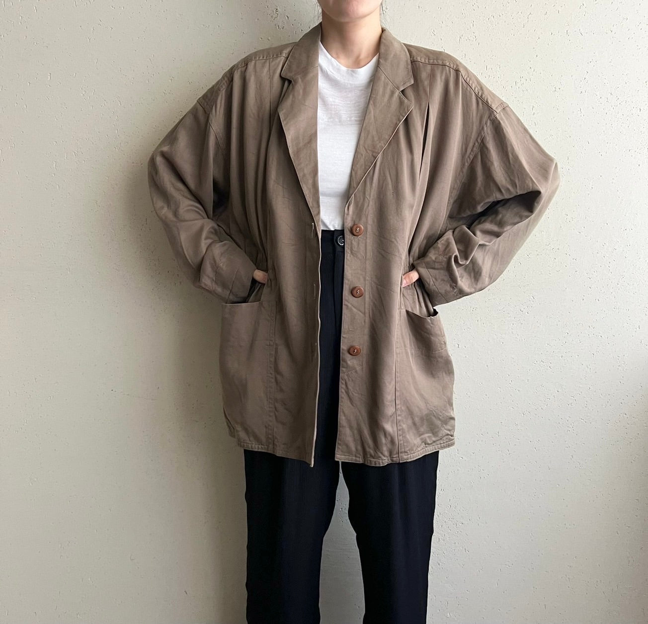 90s Rayon Jacket Made in France