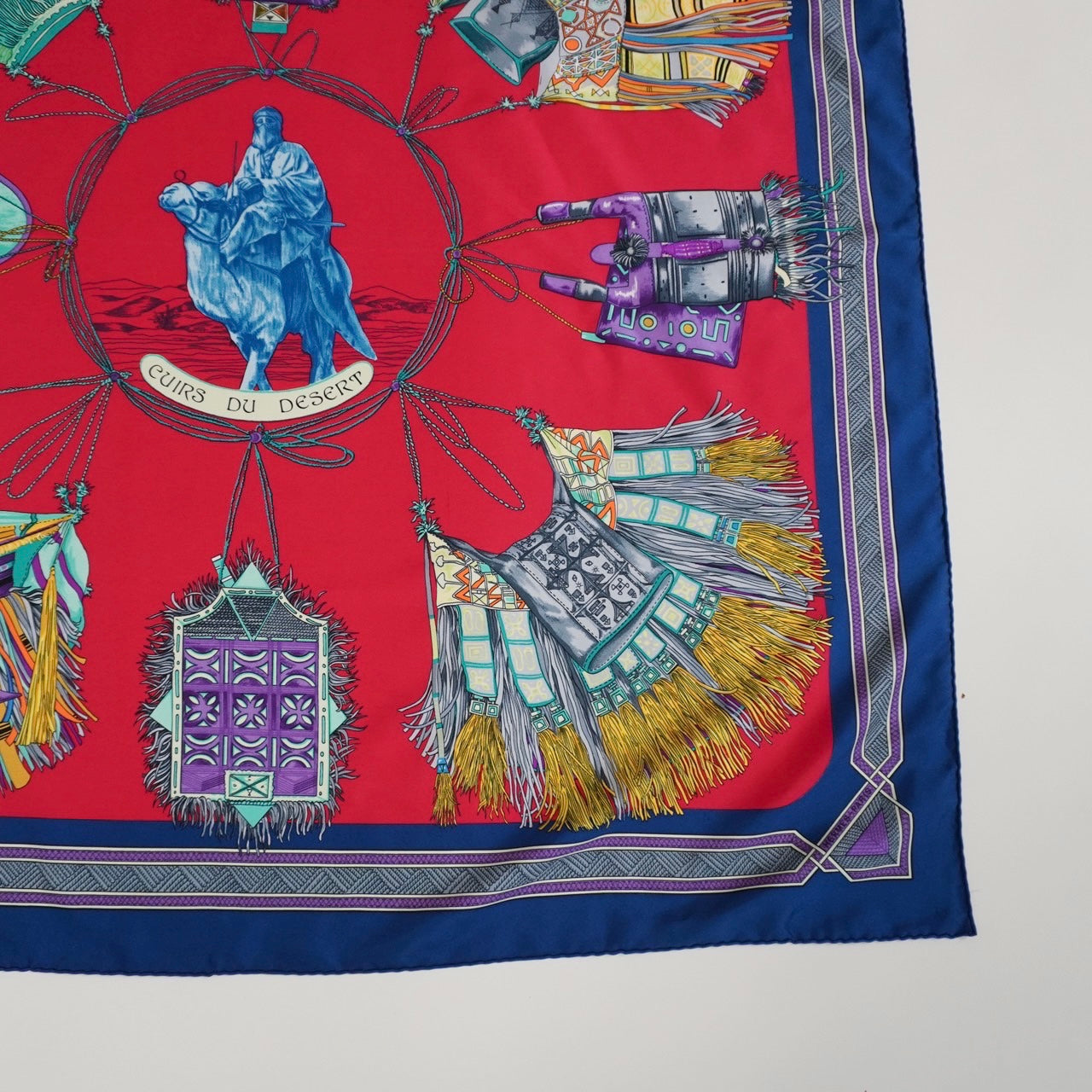 ”Hermes” Silk Scarf Made in France