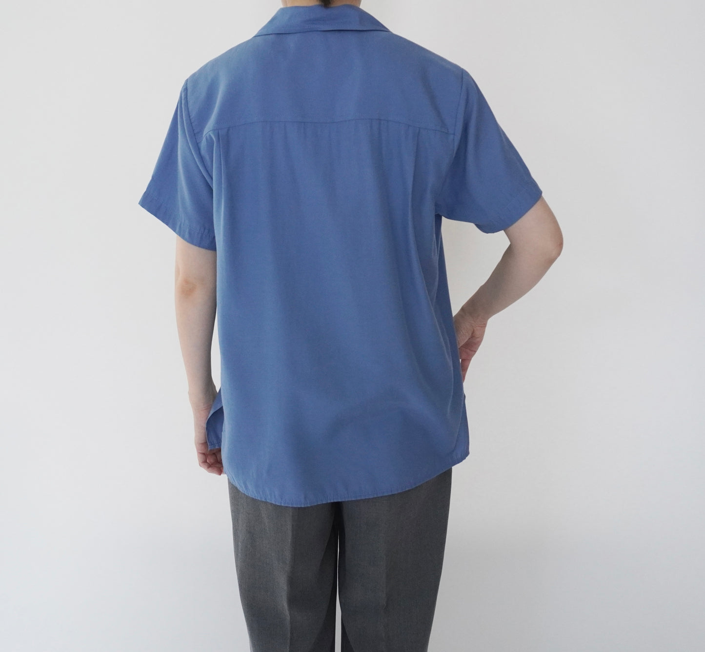 90s Blue Shirt