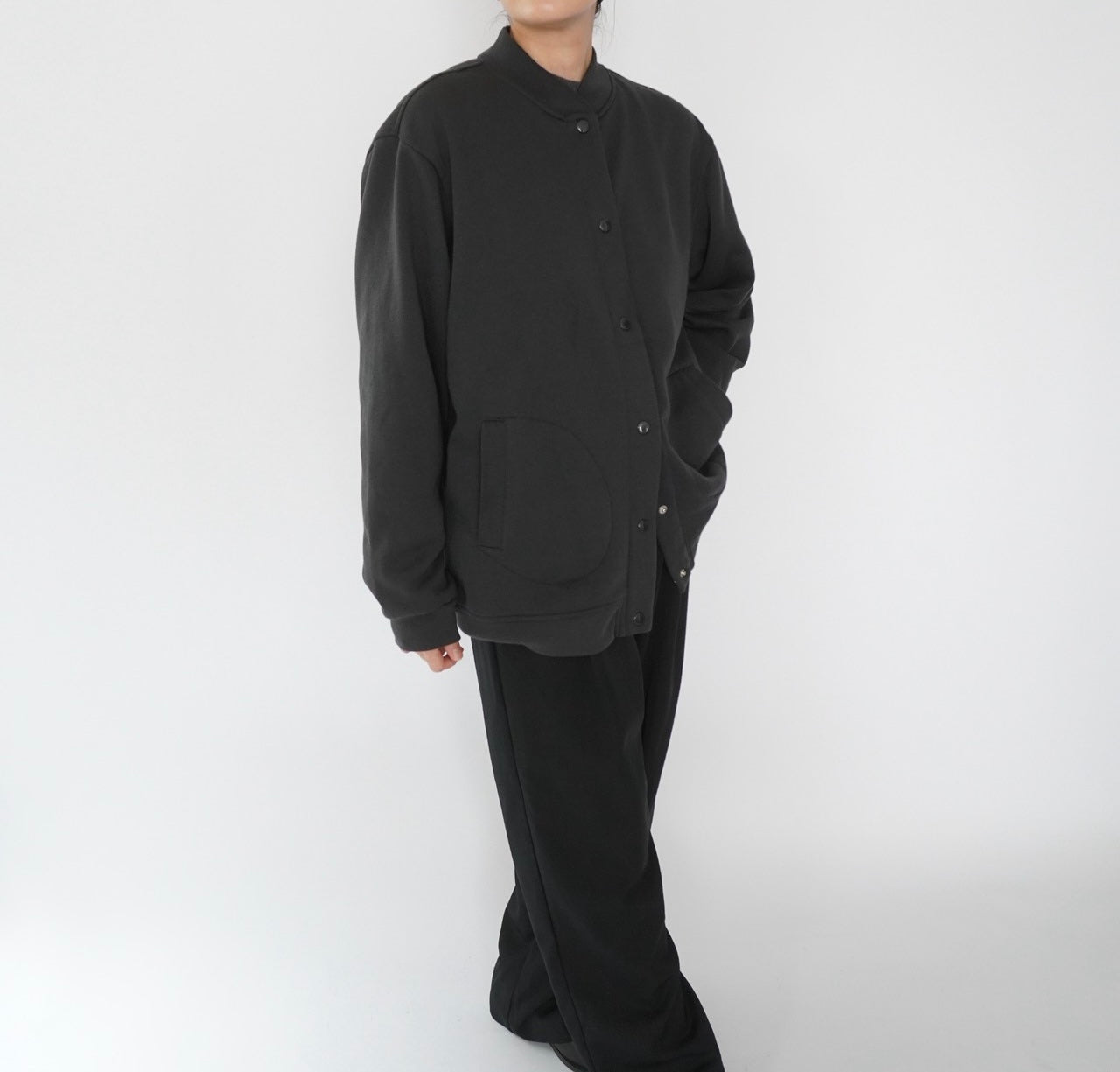 90s Black Sweater Jacket,Cardigan