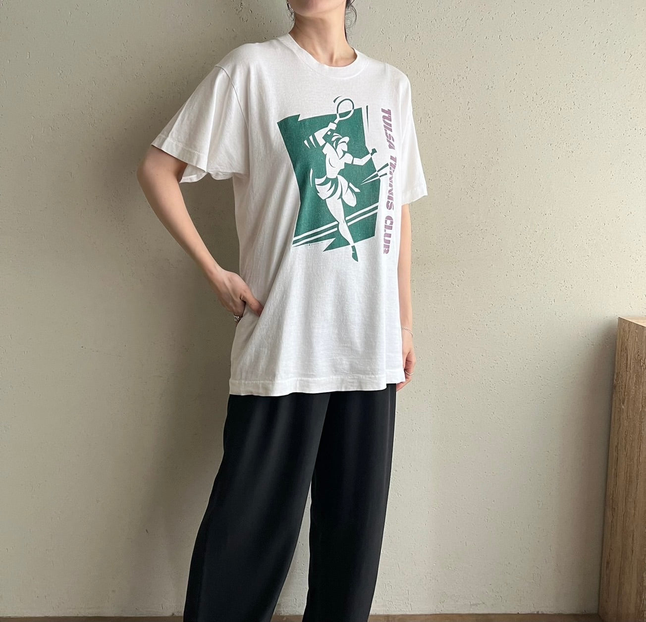 90s Printed T-shirt Made in USA