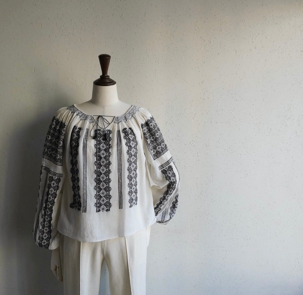 40s Romanian Embroidery Tunic