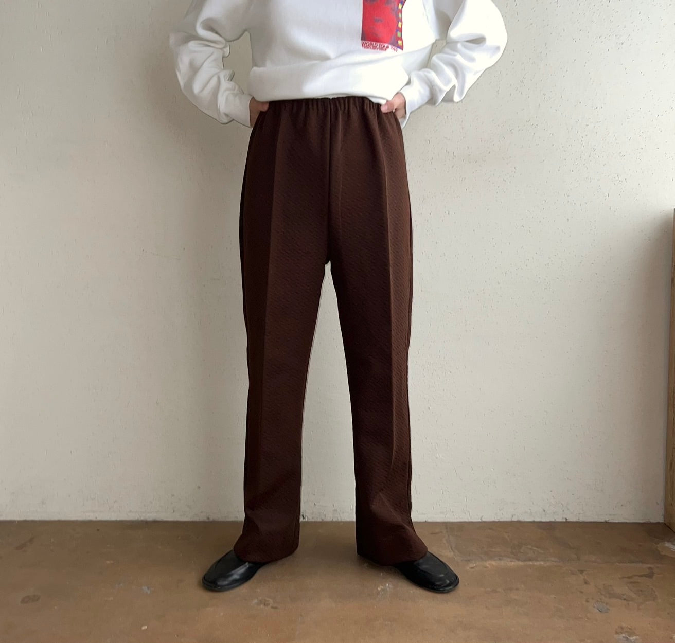 80s Brown pants