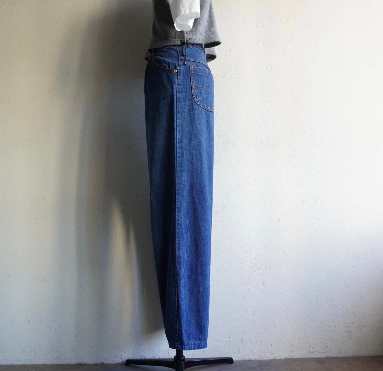 80s ”BENETTON" Wide Denim Pants