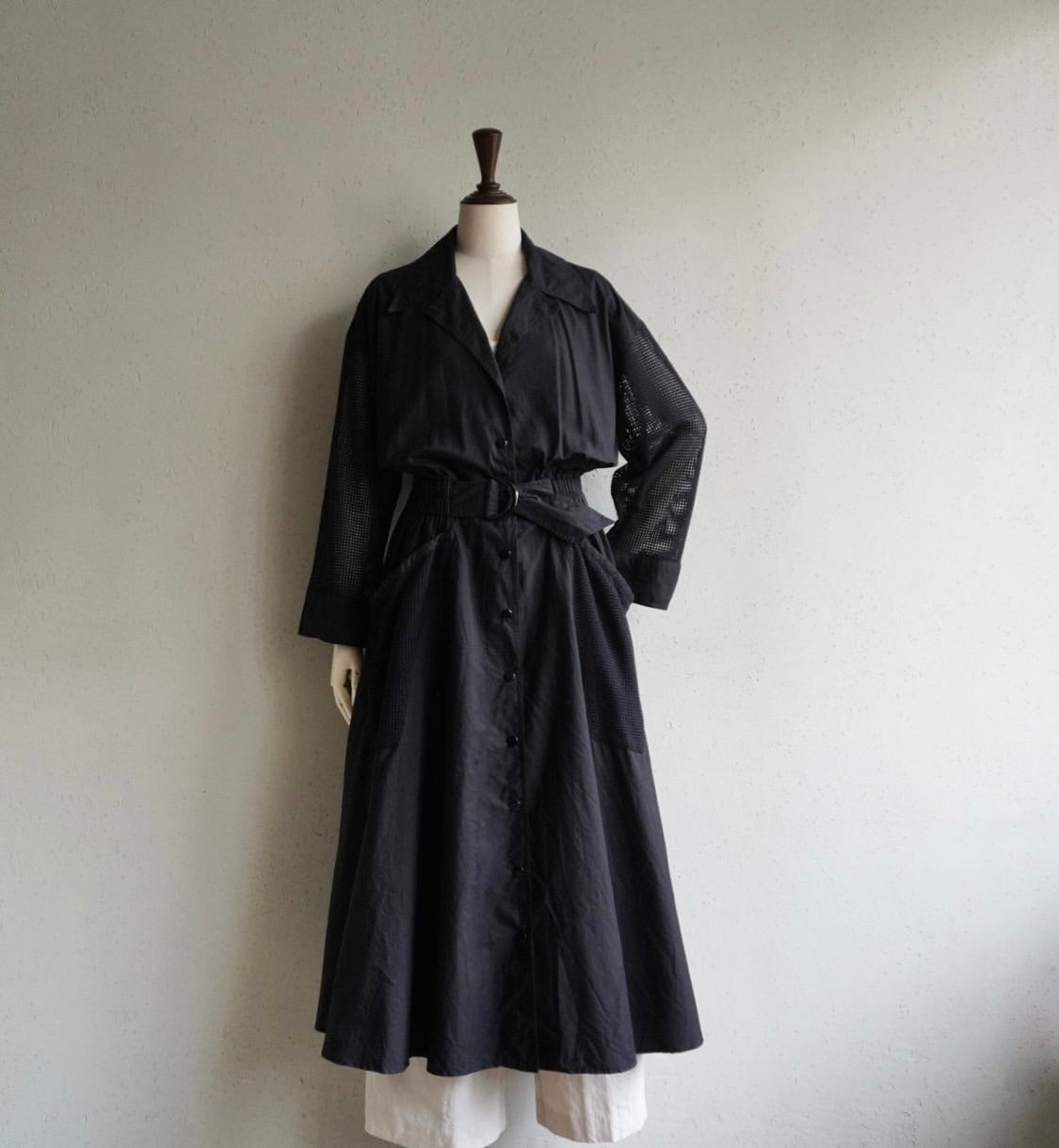 80s Mesh Dress Made in USA