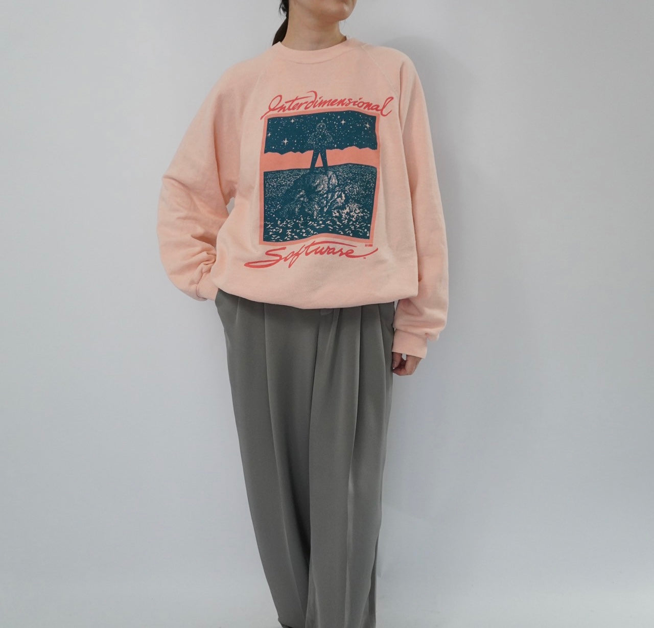 80s Printed Sweater