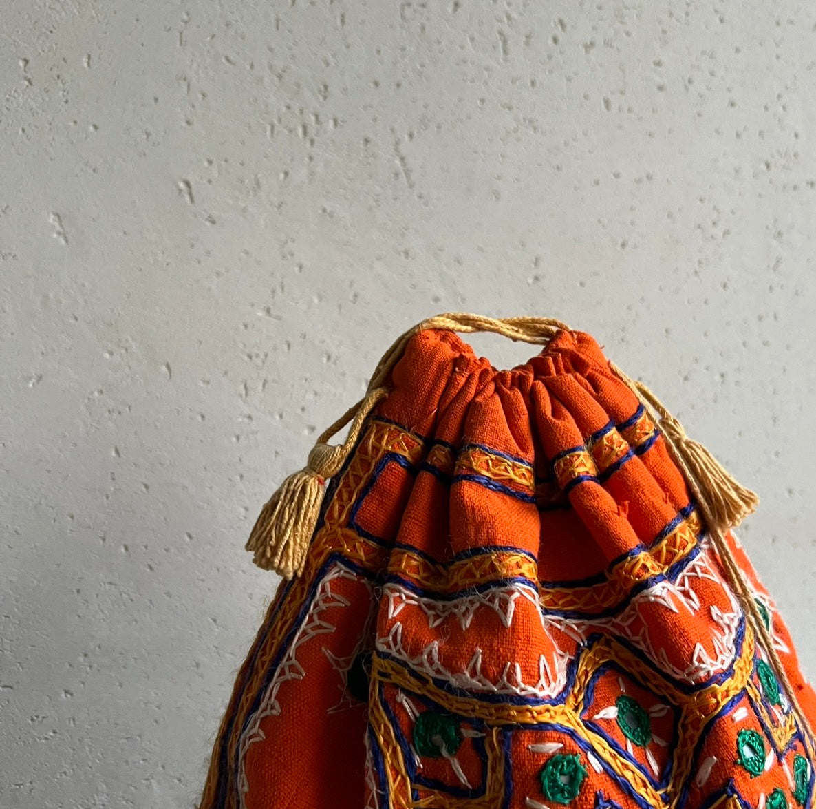 70s Embroidery Bag