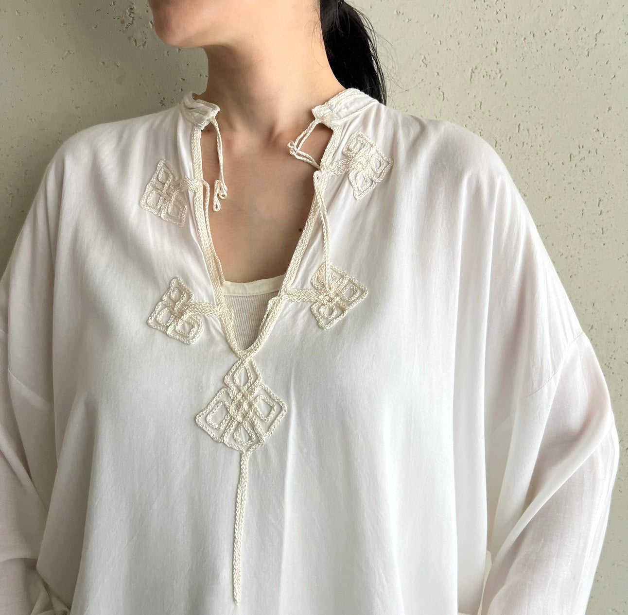 80s Embroidery Tunic