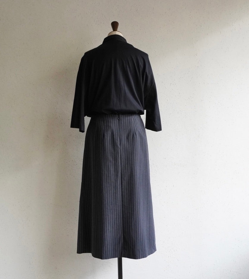 90s Striped Skirt Made in USA