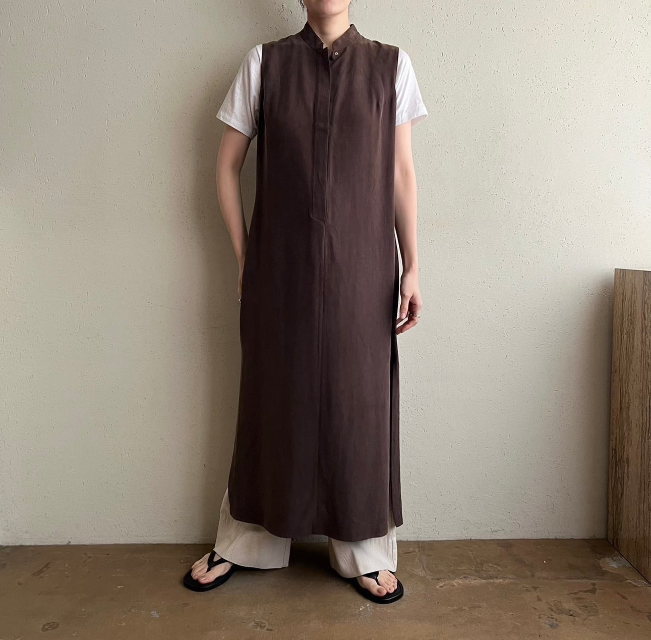 90s Silk Sleeveless Dress