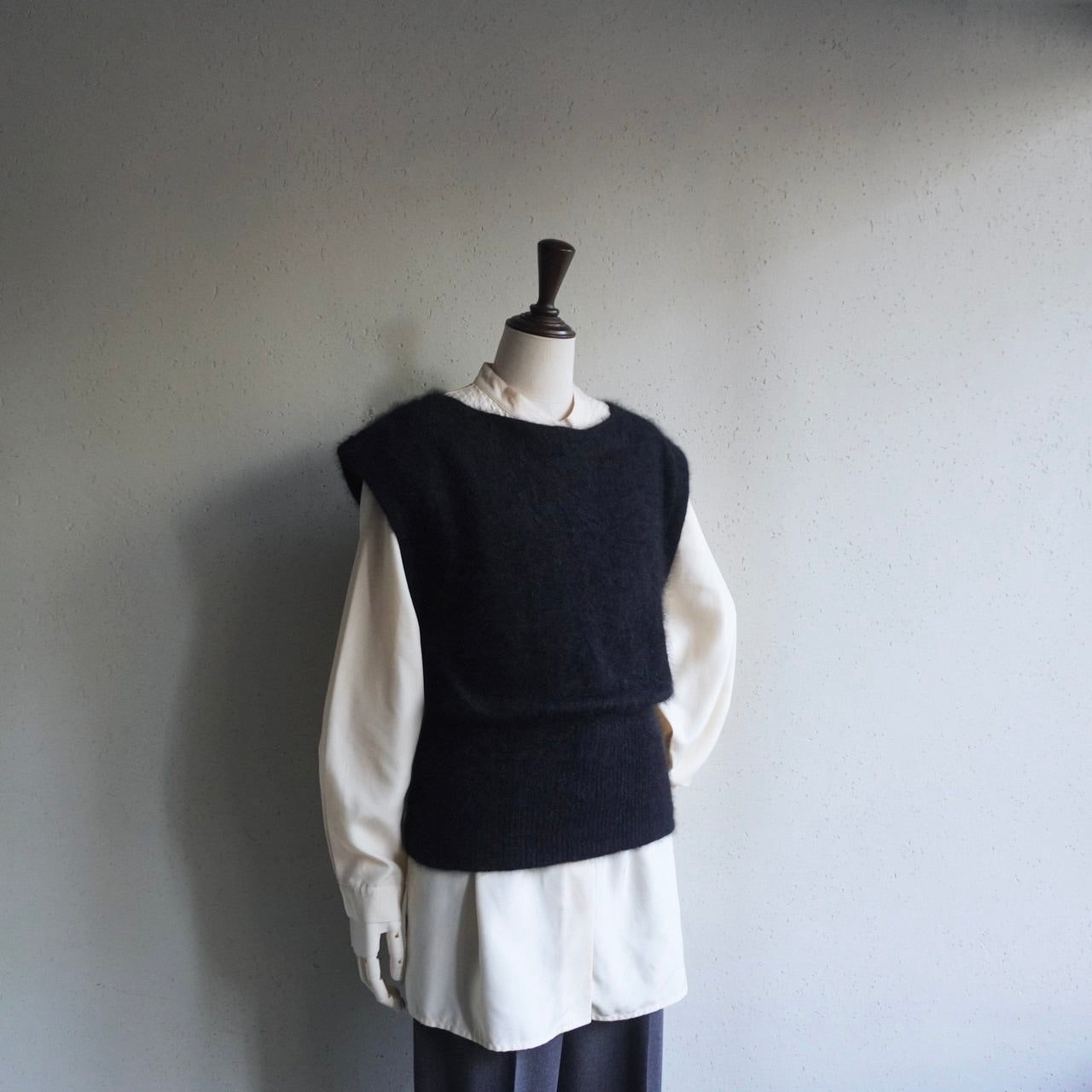 90s Angora Knit Vest