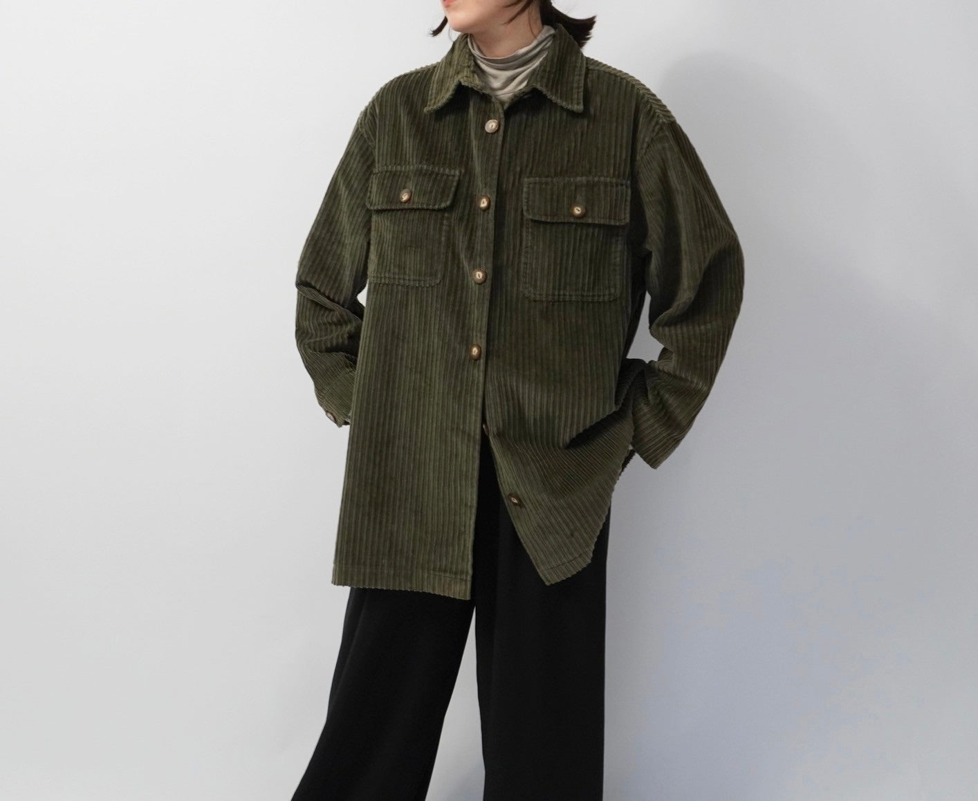90s Corduroy Shirt, Jacket