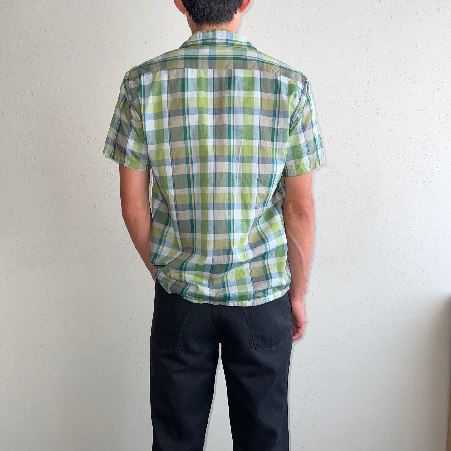 60s Plaid Box Shirt