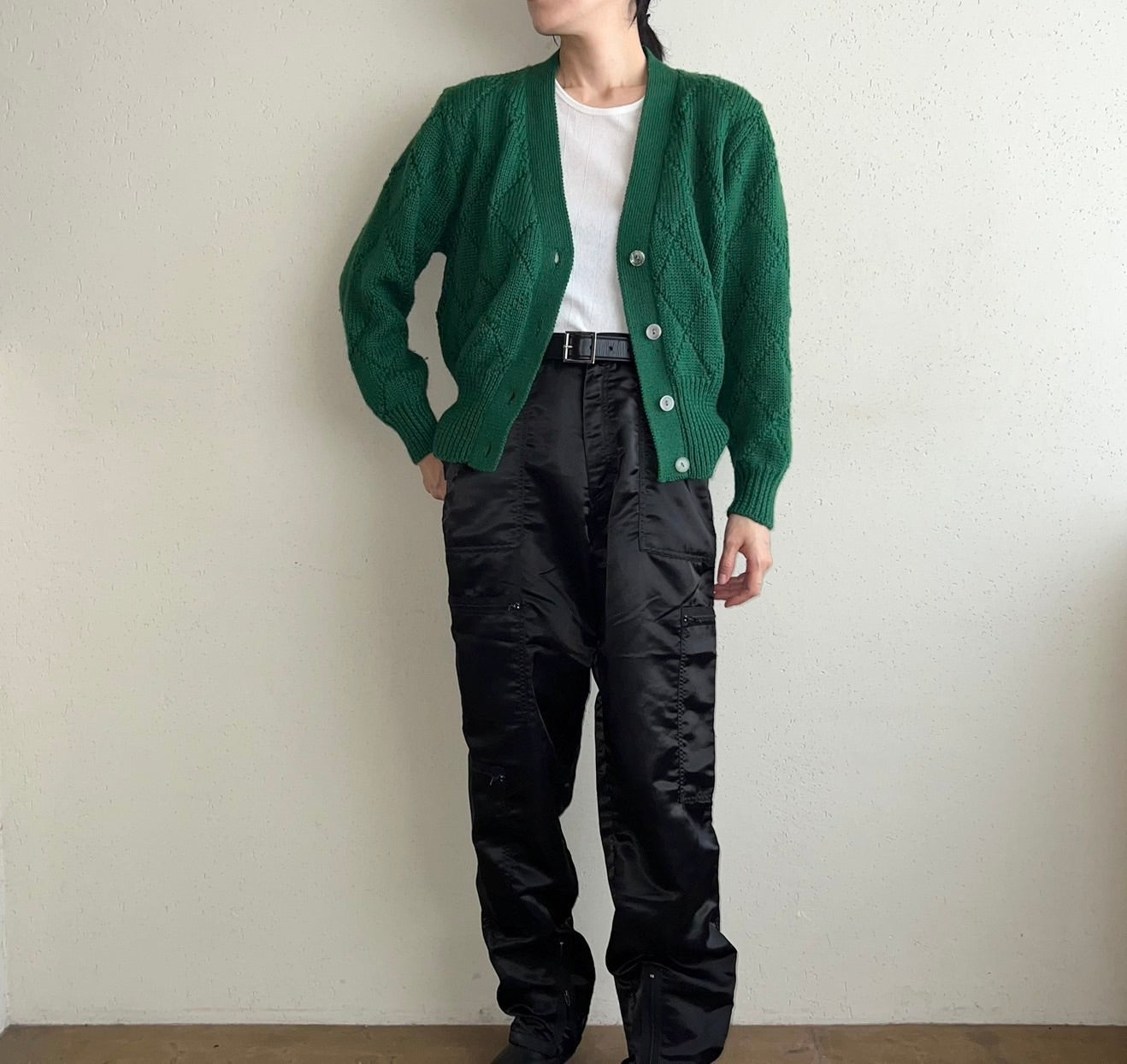 90s Wool Knit Cardigan