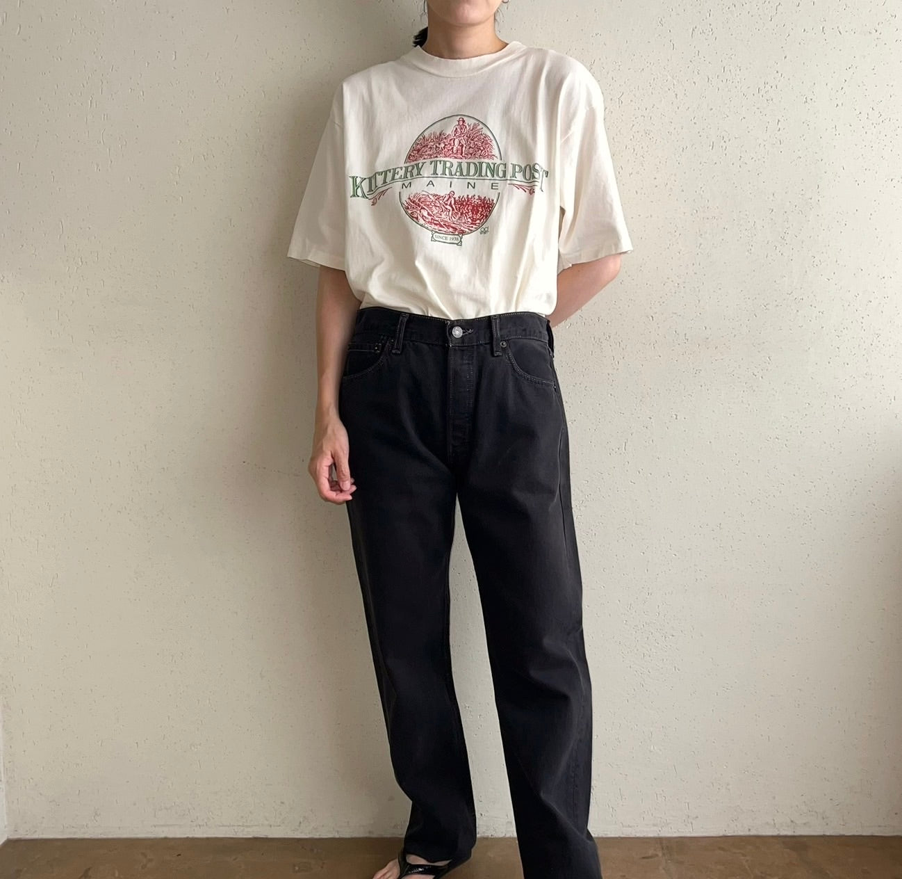 90s Printed T-shirt Made in USA