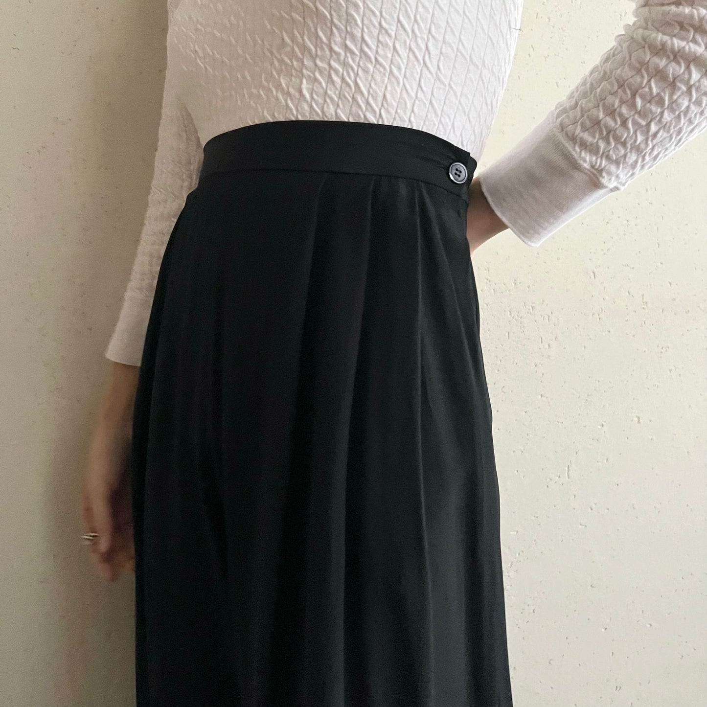 90s Silk Wide Pants