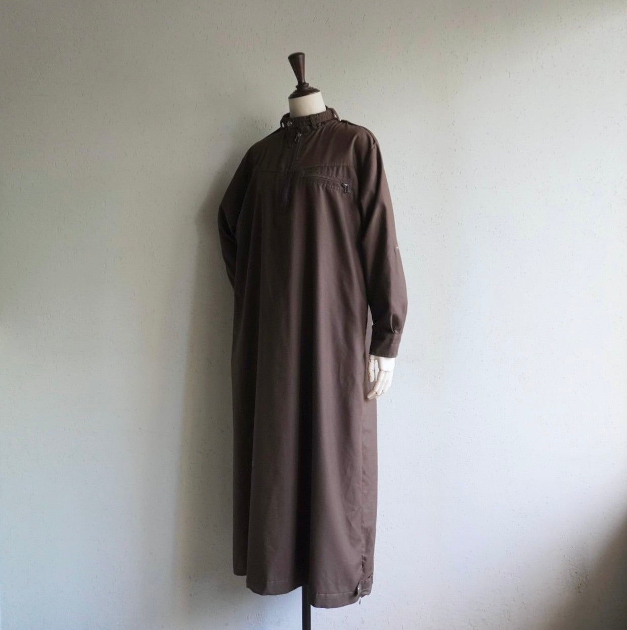 90s Brown Maxi Dress