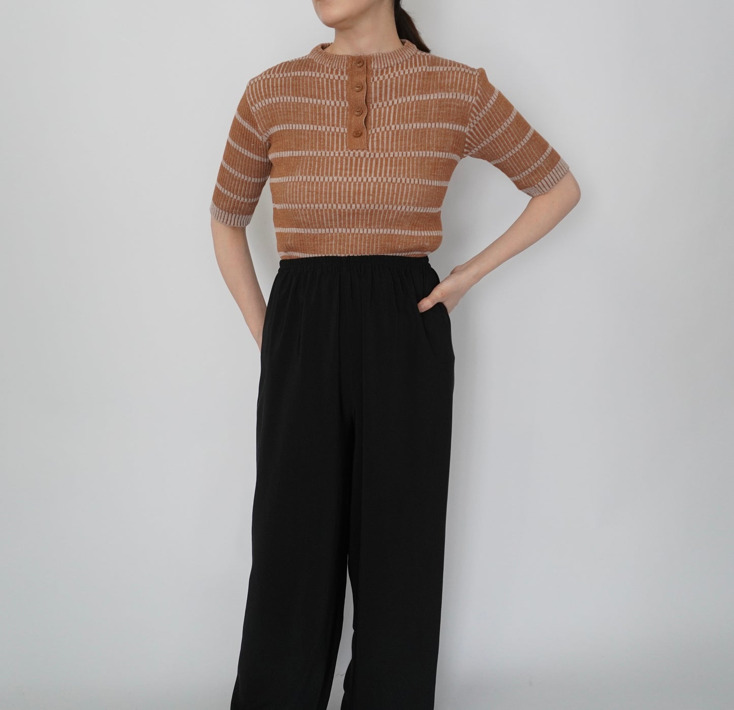 70s Ribbed Top