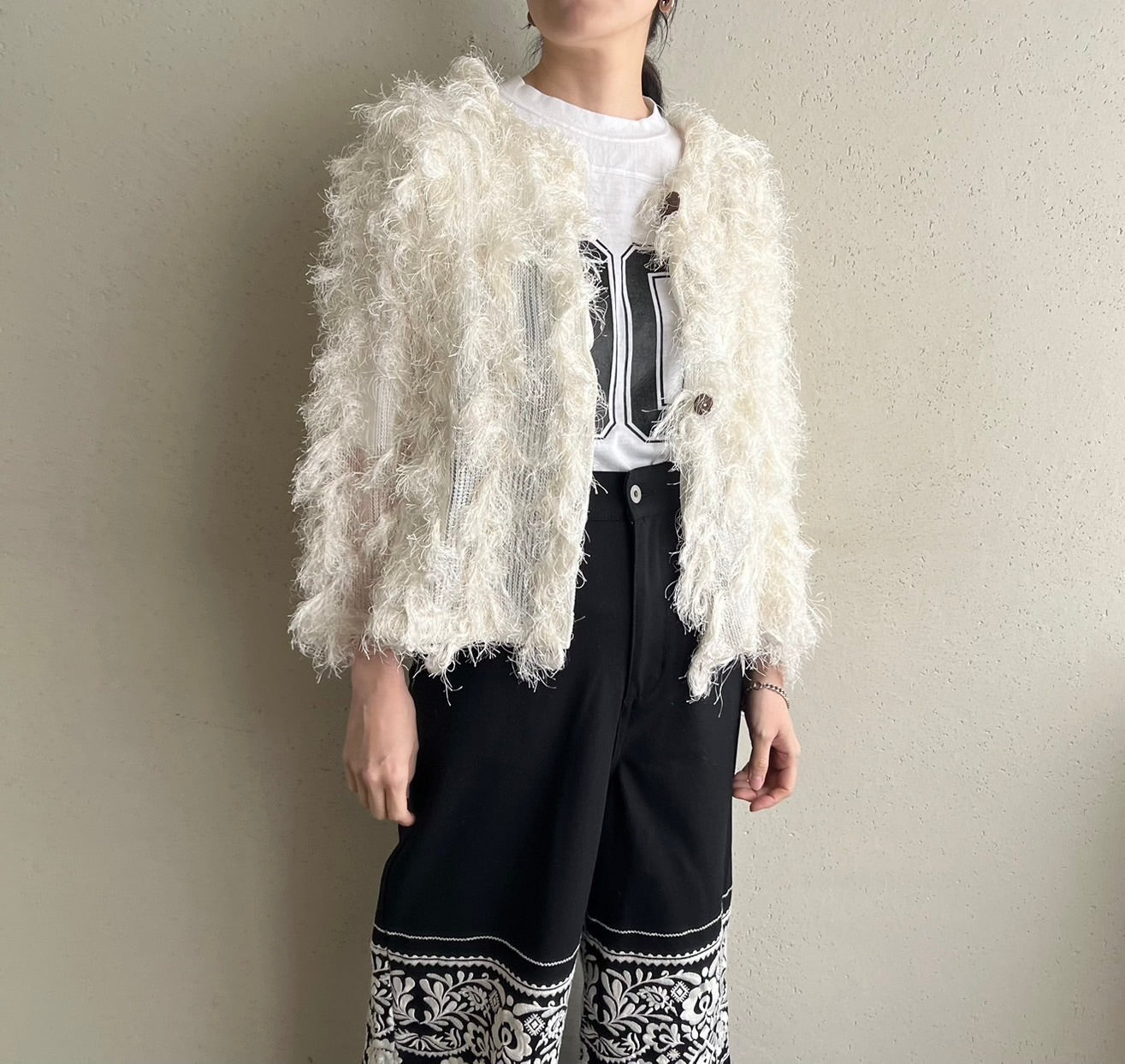 Shaggy Cardigan